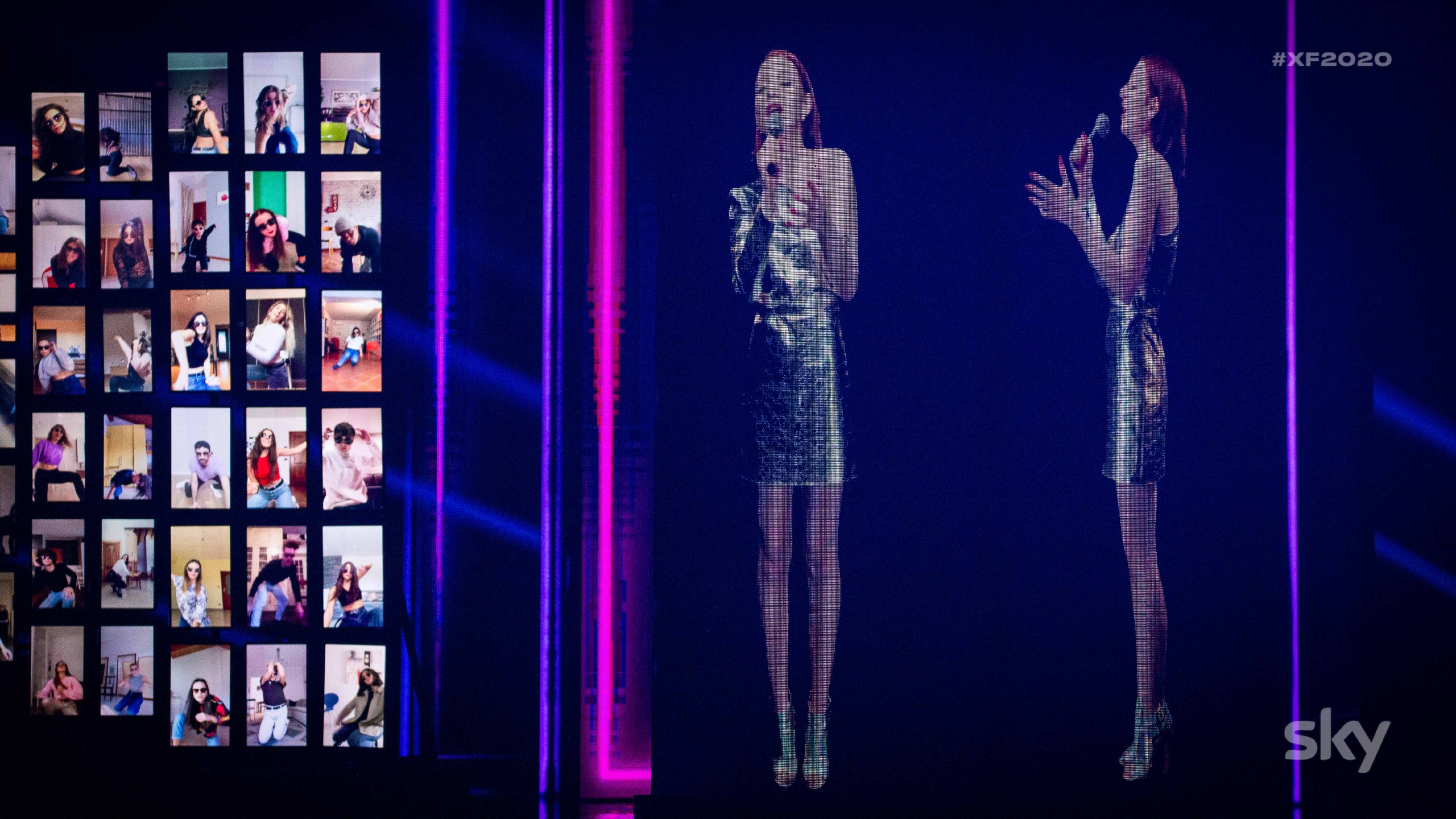 Purple Disco Machine e Sophie and the Giants virtualmente sul palco di X Factor Purple Disco Machine e Sophie and the Giants virtualmente sul palco di X Factor