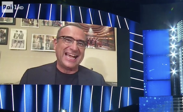 Carlo Conti positivo al Coronavirus: peggiorano le sue condizioni