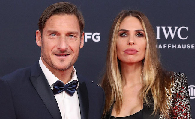 Francesco Totti e Ilary Blasi positivi al Covid 19