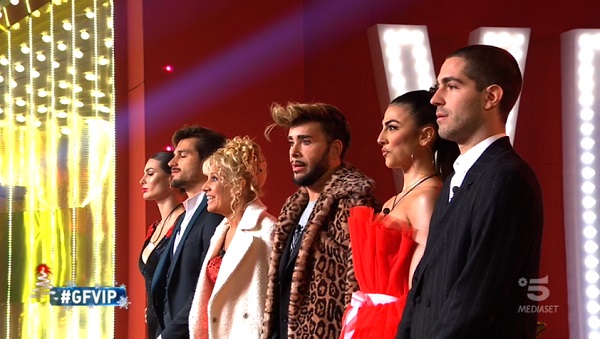 GF Vip 5, ventottesima puntata – Dayane batte Tommaso al televoto, in quattro in nomination