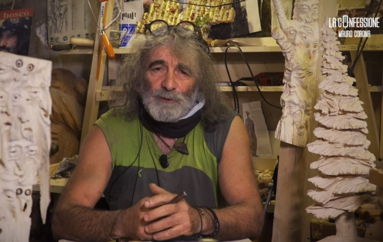 La Confessione, Mauro Corona: «Franco Di Mare, ho ancora stima di te ma non lo dico perché tu mi riaccolga»