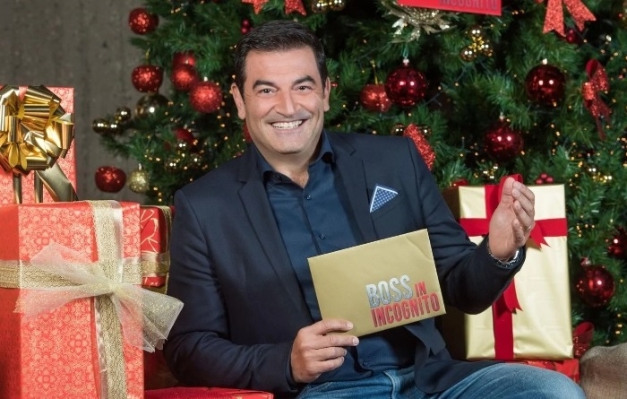 Boss in Incognito: Max Giusti torna su Rai2 con uno speciale natalizio