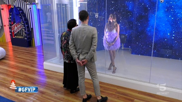 Sonia Lorenzini incontra Cristiano e Tommaso - GF Vip 5