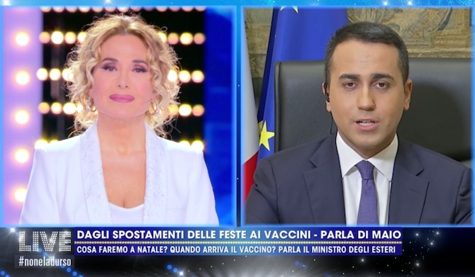 Ascolti TV | Domenica 13 dicembre 2020. Brave Ragazze (3,5 mln – 15.4%) meglio di Live (2,2 mln – 13.8%/presentazione: 2,3 mln – 8.8%). La Mattina di TV8 supera il 2% (con i film). Male la Merlino (1.8%-1.5%)
