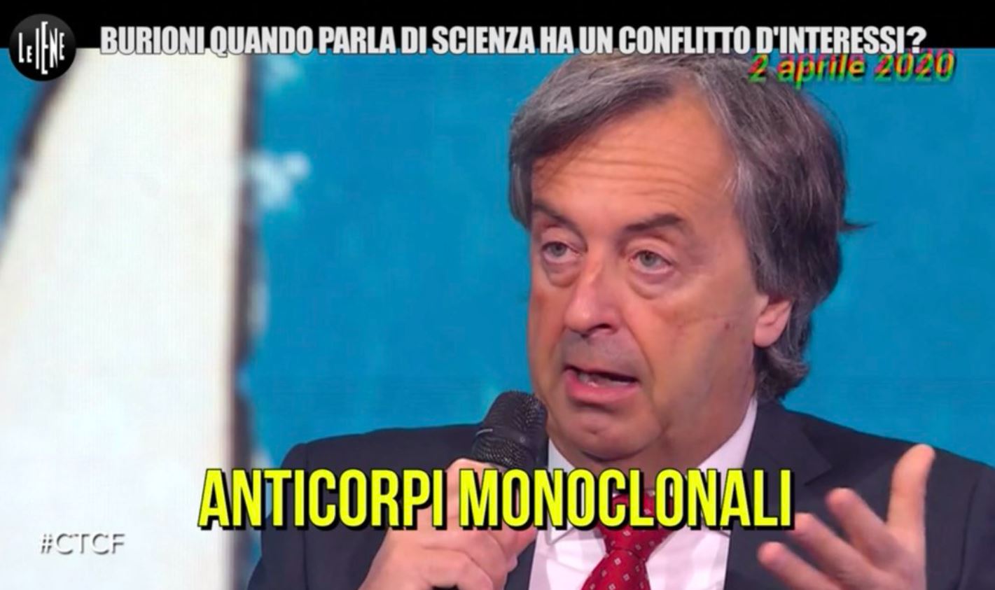 Caso Burioni, Le Iene replicano: «Sanzione invasiva e censoria. Il virologo si è negato al confronto»