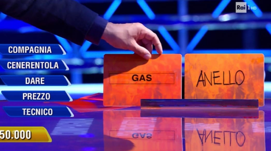 L’Eredità: nella Giornata della Memoria la parola da indovinare è gas