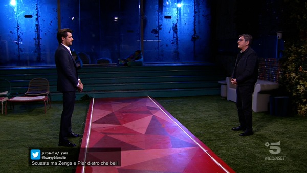 Andrea incontra il padre - GF Vip 5