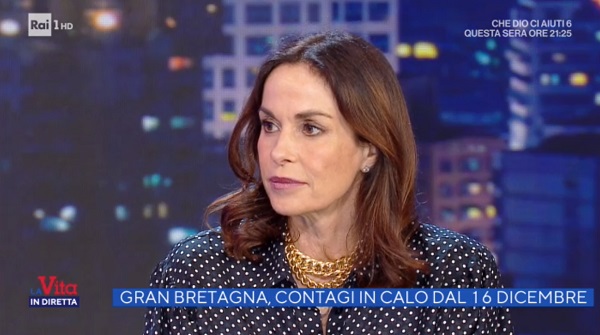 Cristina Parodi torna ospite a La Vita in Diretta