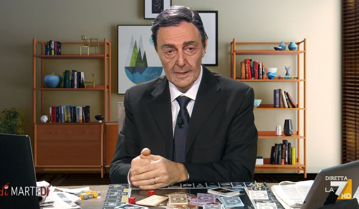 diMartedì, Neri Marcorè imita Mario Draghi – Video