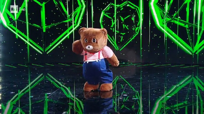 orsetto Orsetto cantante mascherato