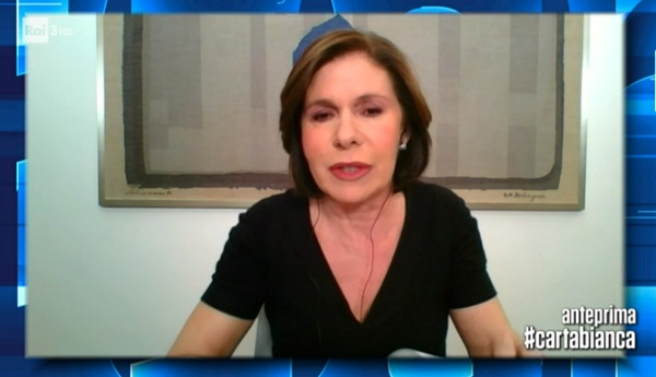 Covid, Bianca Berlinguer conduce Cartabianca da casa – Video