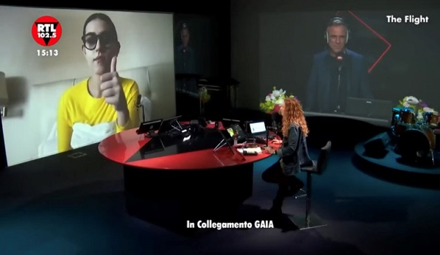Sanremo 2021: Gaia è senza voce. Sui social il video della flebo di cortisone