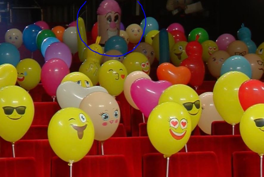 Sanremo 2020, palloncini