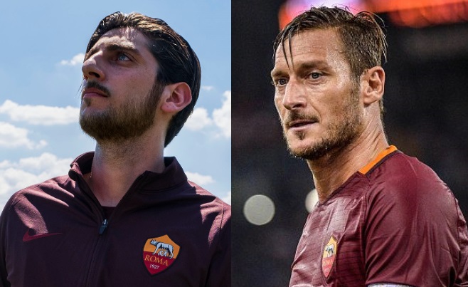 Speravo de morì Prima - Pietro Castellitto e Francesco Totti
