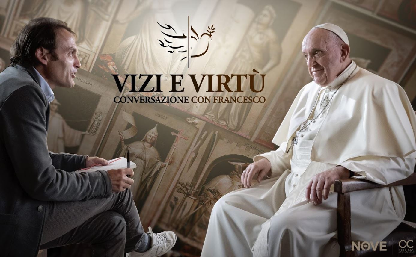 Papa Francesco sul Nove: nella serie sui vizi e le virtù anche le testimonianze di Verdone, Venier e J-Ax