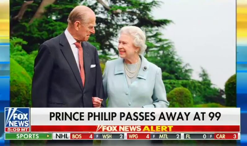 Morto il Principe Filippo. Il commentatore Fox News: «Colpa di Harry e Meghan». Logo a lutto per la BBC