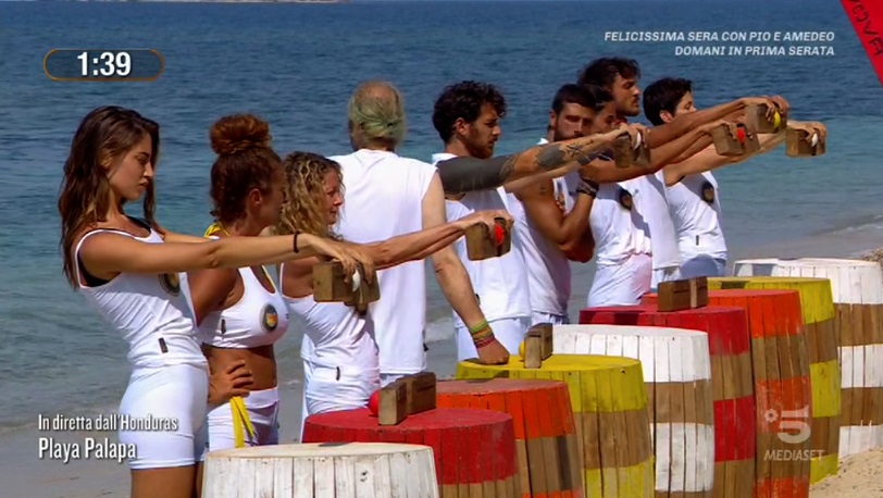 Prova leader salvador - Isola dei Famosi 2021