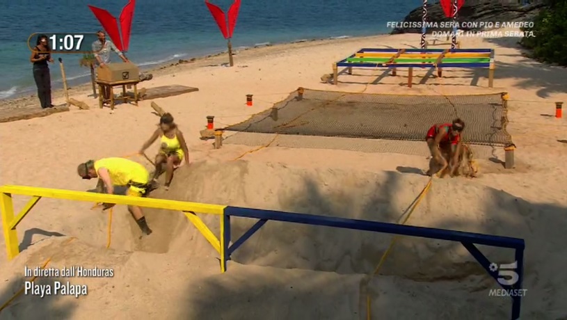 Prova ricompensa - Isola dei Famosi 2021