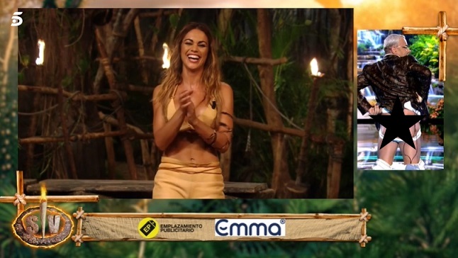 Supervivientes: il conduttore Jorge Javier Vázquez mostra il suo lato b in diretta – Video