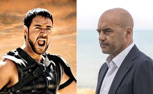 Programmi TV di stasera, mercoledì 26 maggio 2021. Il Gladiatore sfida Montalbano