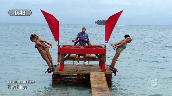 Prima prova - Isola dei Famosi 2021