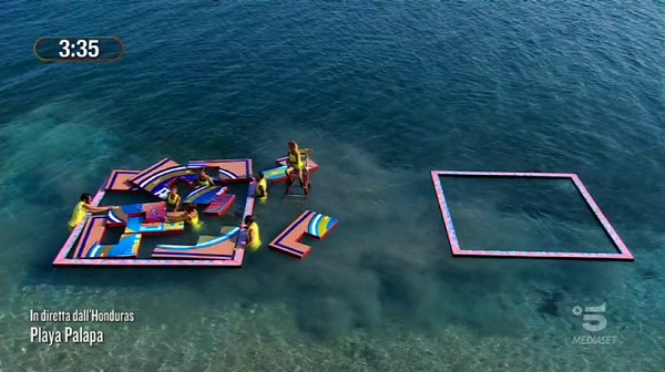 Prova ricompensa - Isola dei Famosi 2021