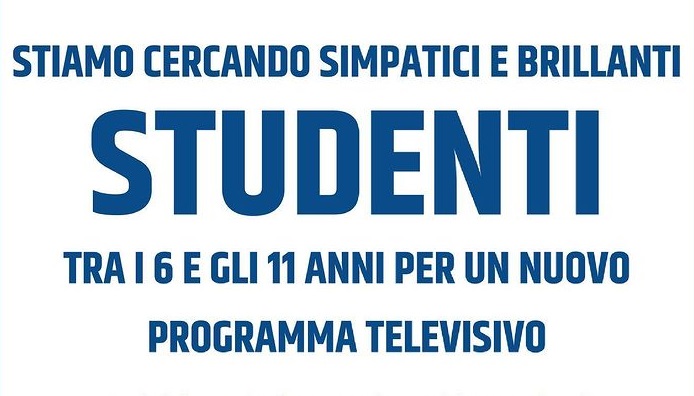 Italia 1, in arrivo un nuovo programma con bambini e vip a scuola