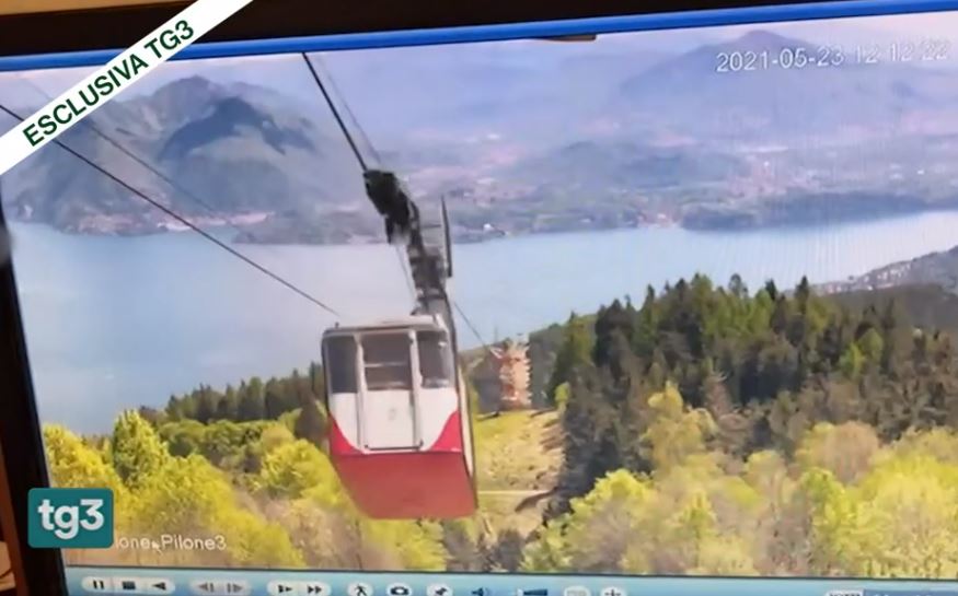 Funivia Mottarone, il video della tragedia trasmesso in “esclusiva” da TG3 e TGLa7. La Procuratrice di Verbania: «Assoluta inopportunità»
