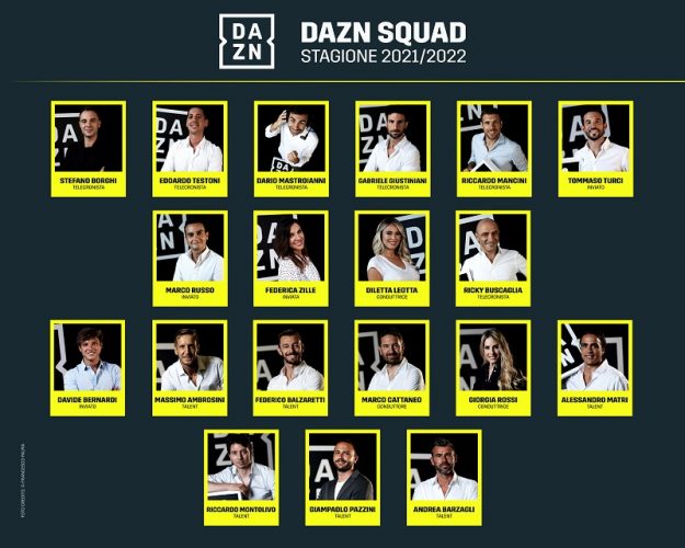 DAZN squad 2021/2022