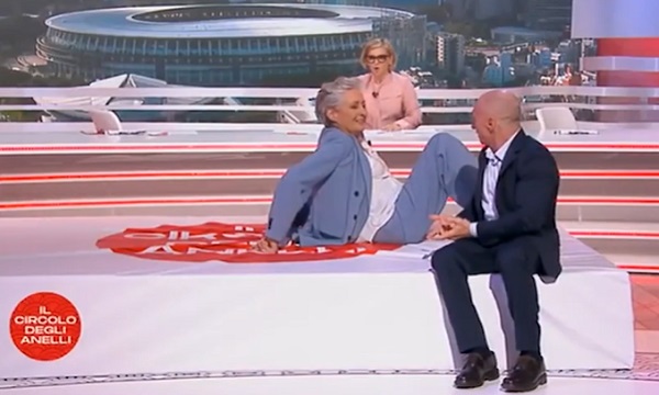 Il Circolo degli Anelli è «medaglia d’oro» in tv