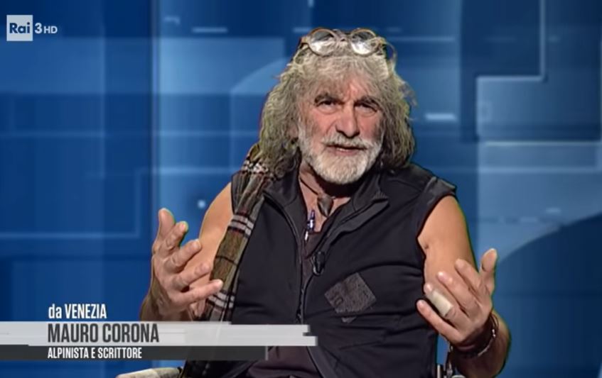 Mauro Corona torna a Cartabianca