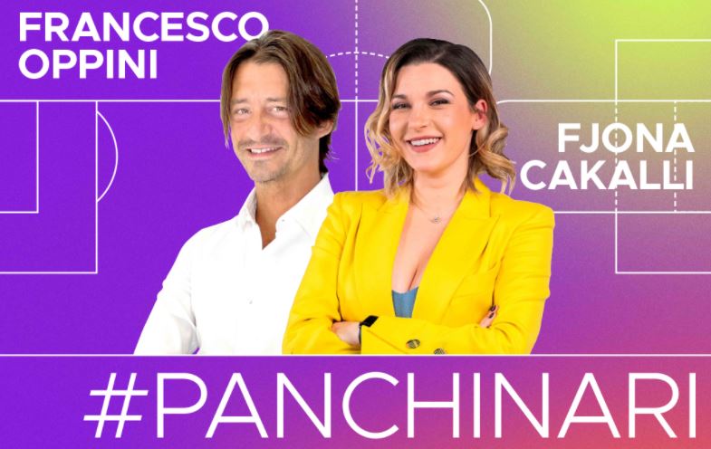 Francesco Oppini e Fjona Cakalli saranno «Panchinari» della Champions League su Mediaset Infinity