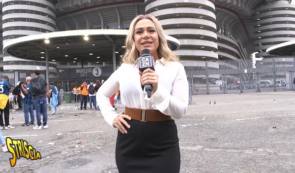 Striscia la Notizia: arriva l’inviata di «CAZN» Puffetta Leotta