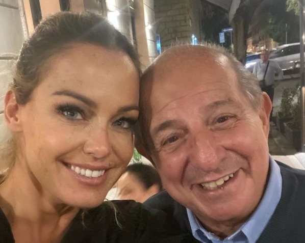 Sonia Bruganelli e Giancarlo Magalli