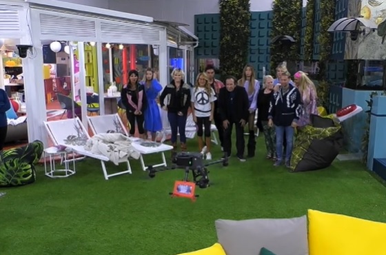 Drone nella casa del GFVIP