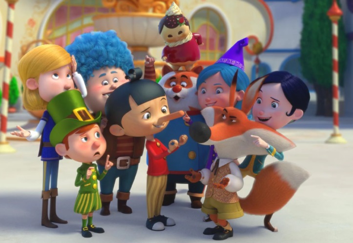 Il Villaggio Incantato di Pinocchio è la prima serie animata Palomar