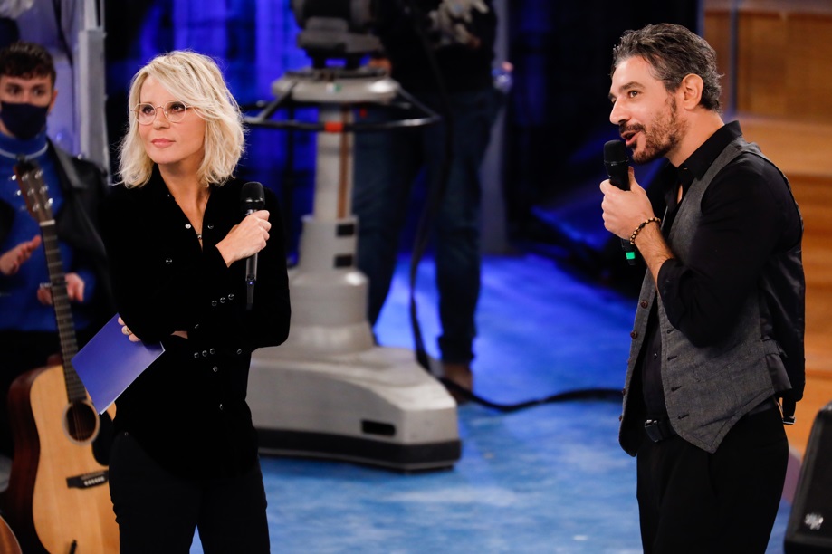 Maria De Filippi e Giuseppe Zeno - Amici 21
