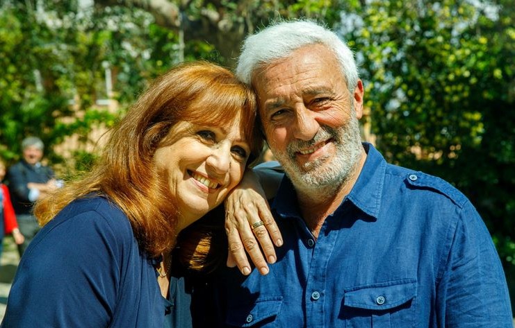 Marina Tagliaferri e Patrizio Rispo