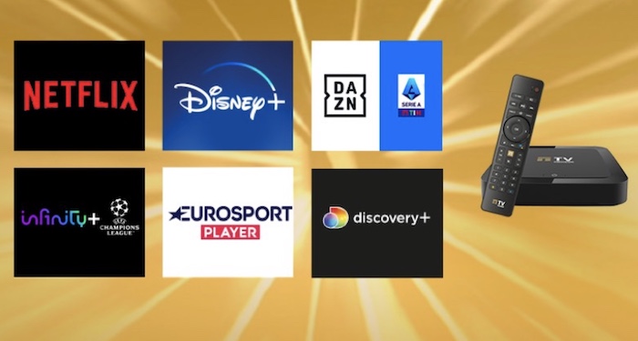 TIMVISION, offerta Gold: con 29,99 euro al mese inclusi DAZN, Disney+, Netflix, Infinity+, Discovery+ e Eurosport