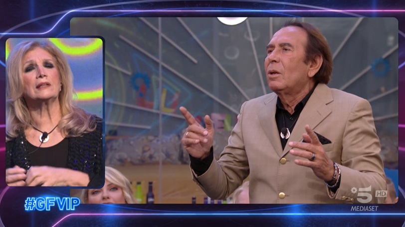 Iva Zanicchi e Giucas - GF Vip 2021