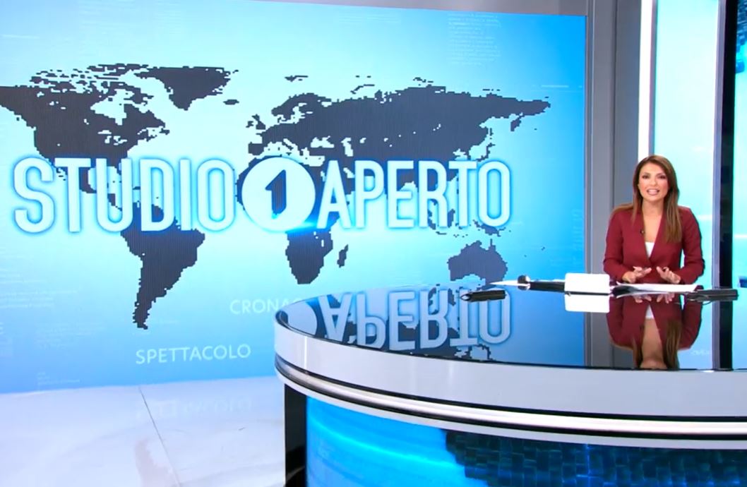 Studio Aperto cambia grafica, studio e va in HD