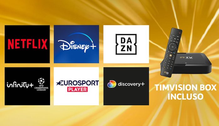 TIMVISION: l’offerta per i clienti DAZN e Sky