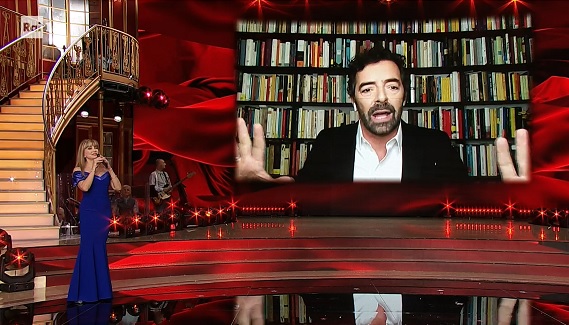 Alberto Matano in quarantena. A Ballando con le stelle in collegamento