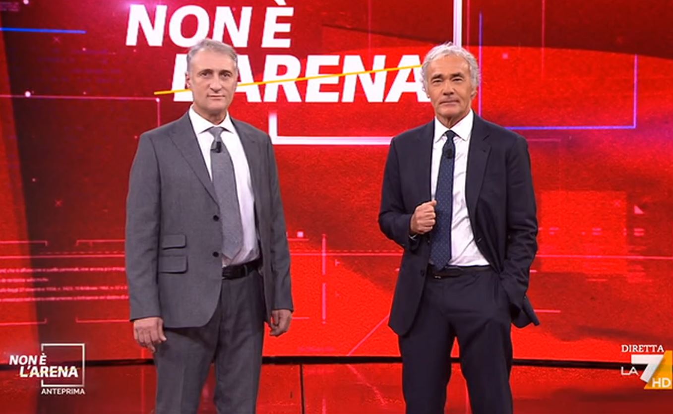 Non è l’Arena, parla il dentista col braccio in silicone: «Era una provocazione». Gaia Tortora bacchetta Giletti: «Legittimazione che non va bene»