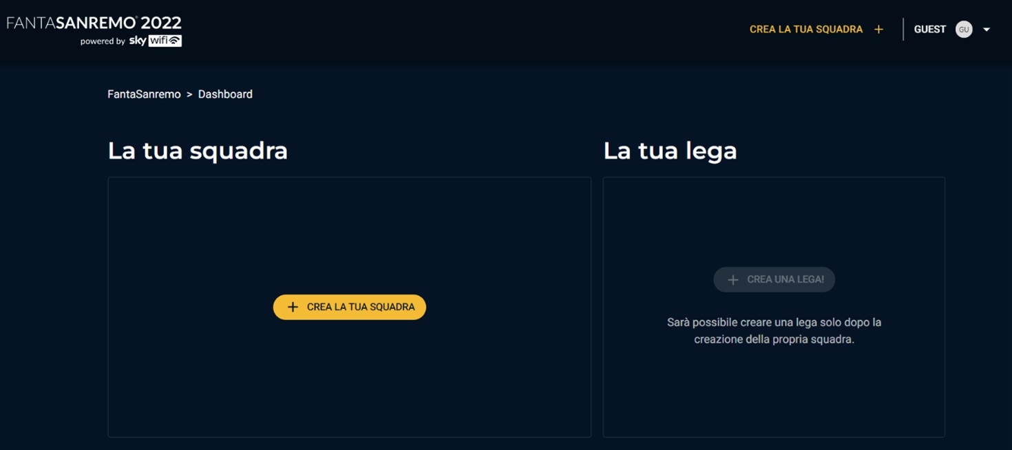 Fantasanremo - Step 2