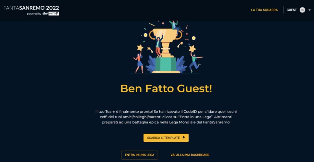 Fantasanremo - Step 6