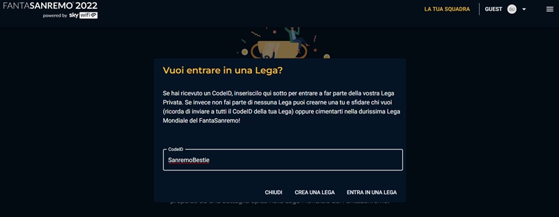 Fantasanremo - Step 7