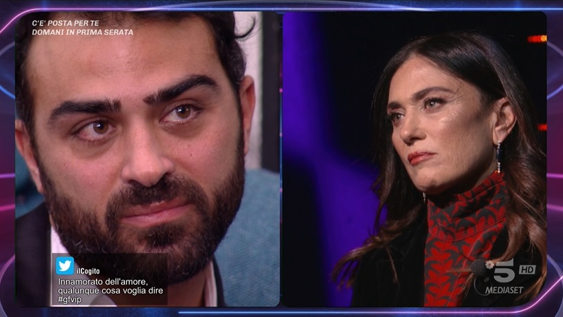 Gianmaria e la mamma Esmeralda - GF Vip 6 Gianmaria e la mamma Esmeralda - GF Vip 6