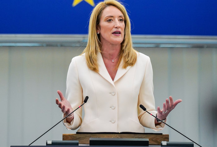 Che Tempo Che Fa ospita la nuova Presidente del Parlamento Europeo Roberta Metsola