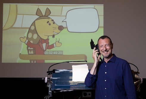 Amadeus nella seconda stagione di Lampadino e Caramella